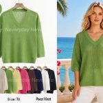 Swetry Damskie Polskie_ size s-xl_ paczka 10szt mix kolor 9567927