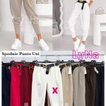 Spodnie Damskie Włoski _ Size uni_paczka 6szt_mix kolor 9567929