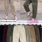 Spodnie Damskie Włoski _ Size uni_paczka 6szt_mix kolor 9567950