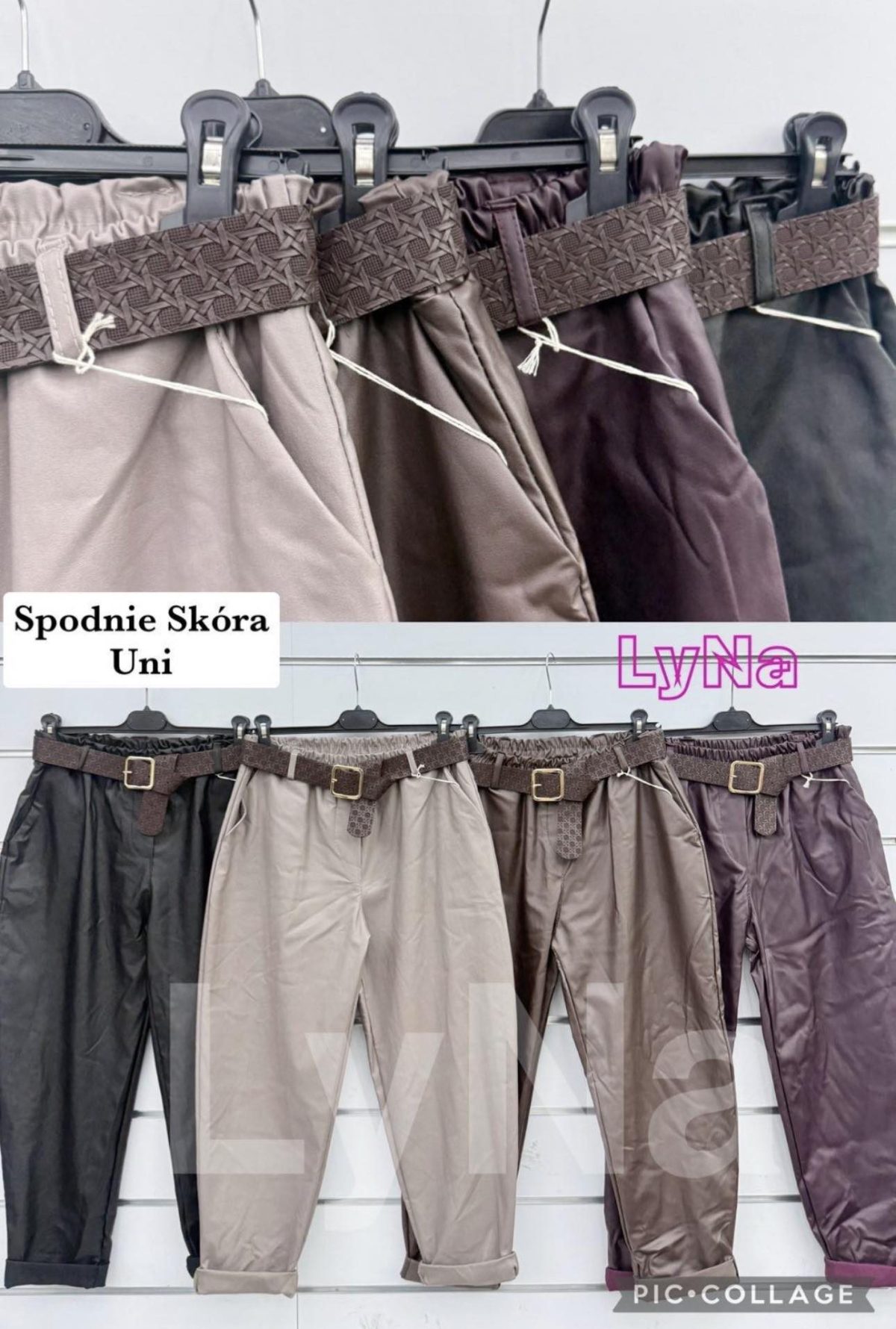 Spodnie Damskie Włoski _ Size uni_paczka 6szt_mix kolor 9567956