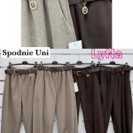 Spodnie Damskie Włoski _ Size uni_paczka 6szt_mix kolor 9567960