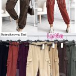 Spodnie Damskie Włoski _ Size uni_paczka 6szt_mix kolor 9567962