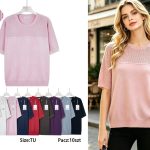 Swetry Damskie Polskie_ size s-xl_ paczka 10szt mix kolor 9567968