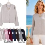 Swetry Damskie Polskie_ size s-xl_ paczka 10szt mix kolor 9567986