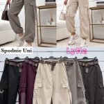 Spodnie Damskie Włoski _ Size uni_paczka 6szt_mix kolor 9567990
