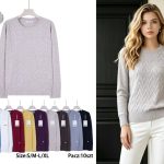 Swetry Damskie Polskie_ size s-xl_ paczka 10szt mix kolor 5834824