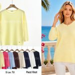 Swetry Damskie Polskie_ size s-xl_ paczka 10szt mix kolor 5834857