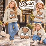 Bluza DZIECIĘCA size 4-14 lat_ paczka 6szt _1 kolor 5834872