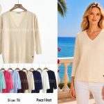 Swetry Damskie Polskie_ size s-xl_ paczka 10szt mix kolor 5834873