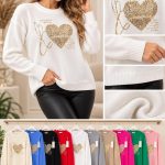 Swetry Damskie Polskie_ size m-2xl_ paczka 10szt mix kolor 5834910