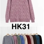 Swetry Damskie Polskie_ size m-2xl_ paczka 10szt mix kolor 5834913