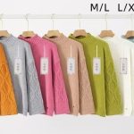 Swetry Damskie Polskie_ size m-2xl_ paczka 10szt mix kolor 5834928