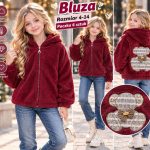 Bluza DZIECIĘCA size 4-14 lat_ paczka 6szt _1 kolor 5834987