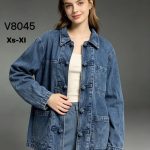 Kurtki Jeansowe Damskie _size xs-xl_ paczka 10szt_ 5835026