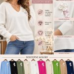 Swetry Damskie Polskie_ size m-2xl_ paczka 10szt mix kolor 5835037