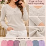 Swetry Damskie Polskie_ size m-2xl_ paczka 10szt mix kolor 5835049