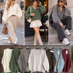 Swetry Damskie Włoski _ Size uni_paczka 6szt_mix kolor 4346658