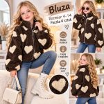 Bluza DZIECIĘCA size 4-14 lat_ paczka 6szt _1 kolor 4346675