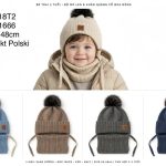 Komplety Czapki DZIECIĘCA _ paczka 10szt _mix kolor 4346753