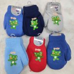 Rękawiczki DZIECIĘCA numer 15cm_ paczka 12szt _mix kolor 4346760