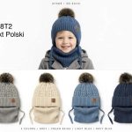 Komplety Czapki DZIECIĘCA _ paczka 10szt _mix kolor 4346771