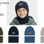Komplety Czapki DZIECIĘCA _ paczka 10szt _mix kolor 4346775