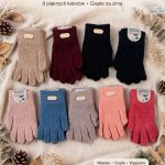 Rękawiczki DZIECIĘCA _ paczka 12szt _mix kolor 4346786
