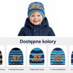 Czapki DZIECIĘCA _ paczka 10szt _mix kolor 4346800
