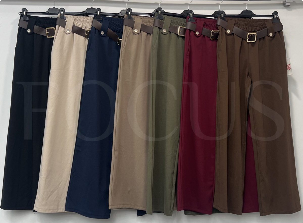 Spodnie Damskie Włoskie _ Size uni_ paczka 6szt _mix kolor 4346843