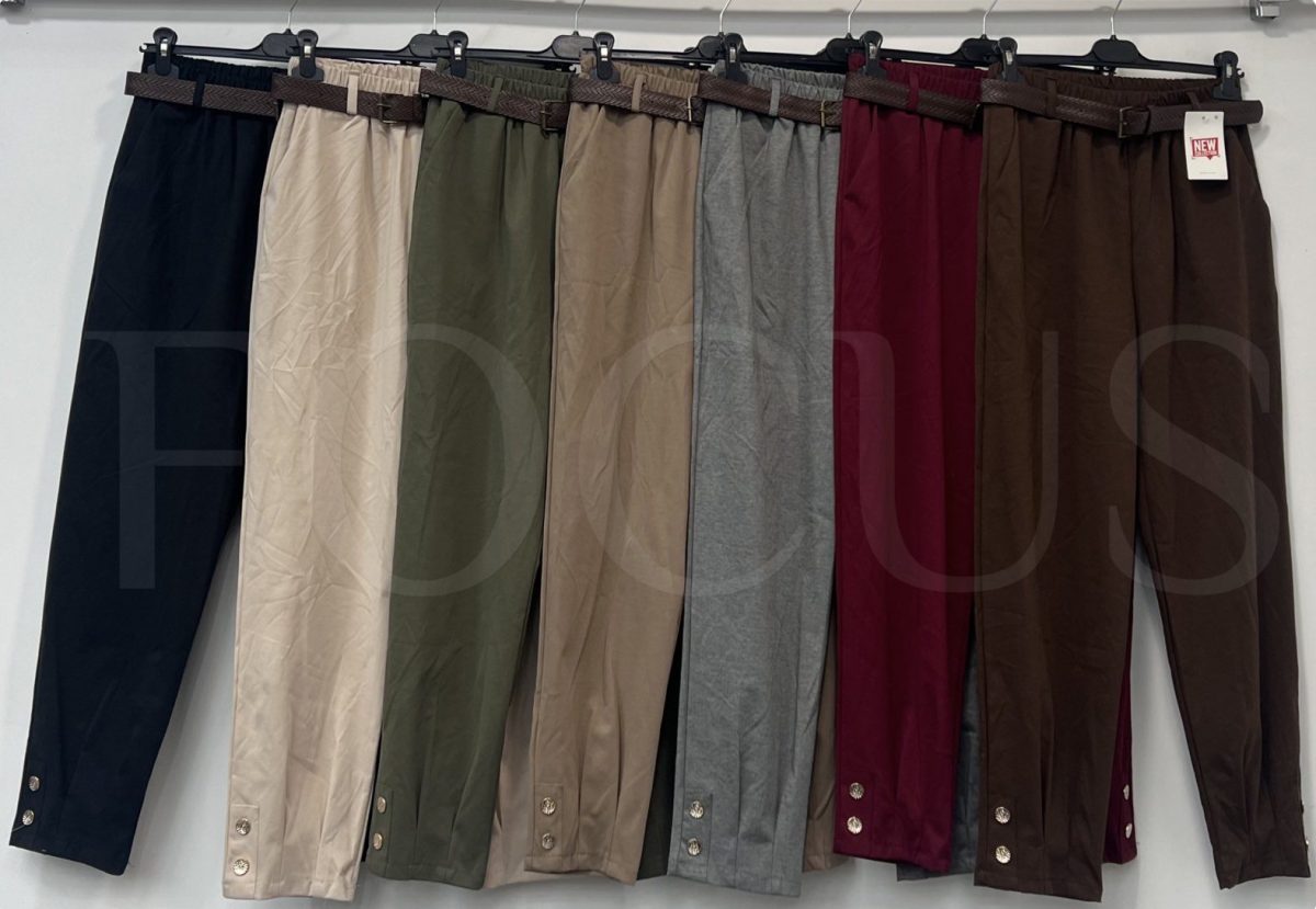 Spodnie Damskie Włoskie _ Size uni_ paczka 6szt _mix kolor 4346845