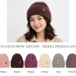 Czapki Damskie _ paczka 12szt _mix kolor 9233863