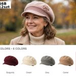 Czapki Damskie _ paczka 12szt _mix kolor 9233892