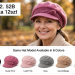 Czapki Damskie _ paczka 12szt _mix kolor 9233894