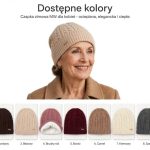 Czapki Damskie _ paczka 12szt _mix kolor 9233910