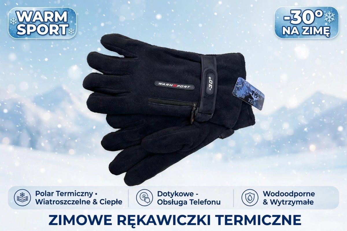 Rękawiczki Męskie _ paczka 12parę _1kolor 9233937