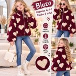 Bluza DZIECIĘCA size 4-14 lat_ paczka 6szt _1 kolor 9233944