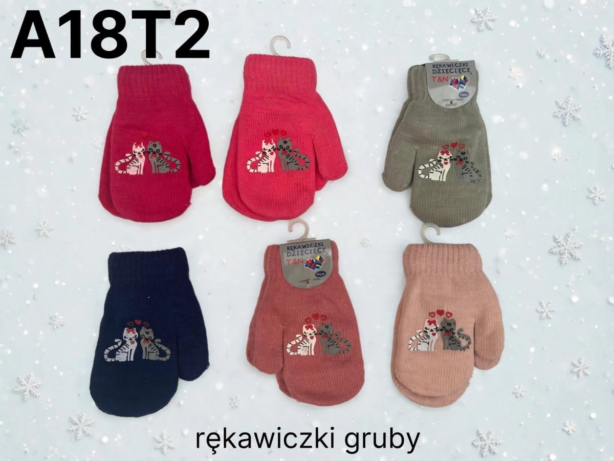 Rękawiczki Dziecięce _ paczka 12parę _mix kolor 9233958