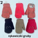 Rękawiczki Dziecięce _ paczka 12parę _mix kolor 9233961