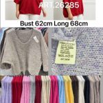 Swetry damskie Włoski _ Size uni_paczka 6szt_mix kolor 9234012