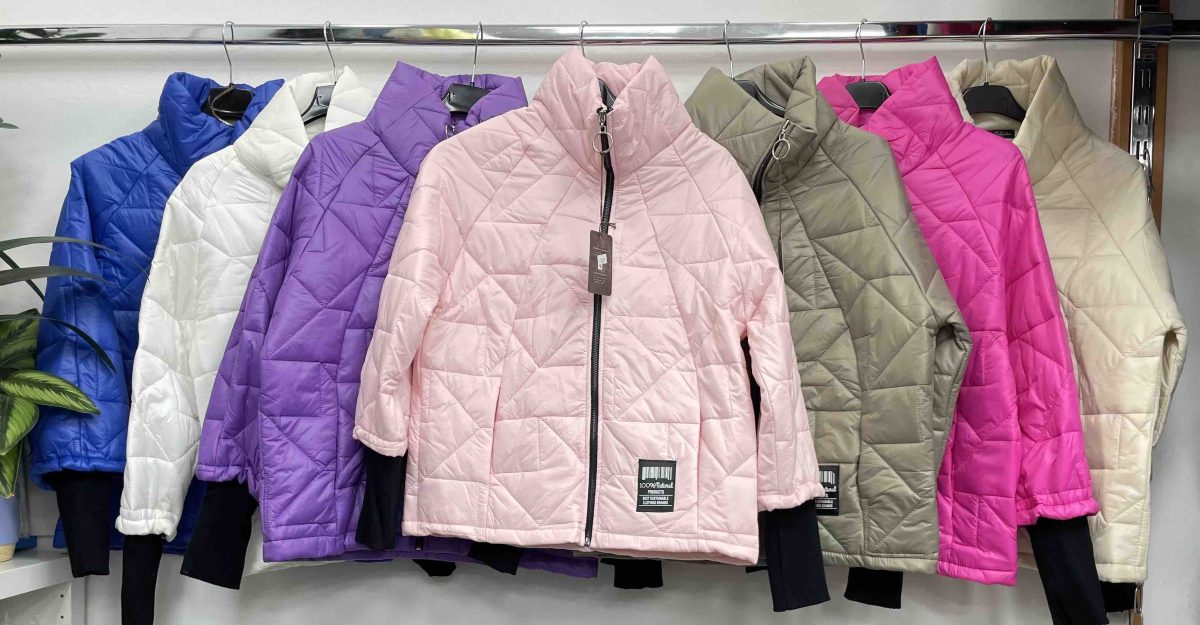 Kurtki damskie Włoski _ Size uni_paczka 6szt_mix kolor 9234018