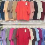 Swetry damskie Włoski _ Size uni_paczka 6szt_mix kolor 9234035
