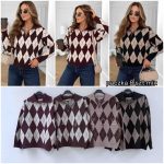 Swetry Damskie Polskie_ size uni_ paczka 8szt_ mix kolor 9234082