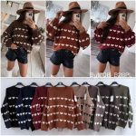 Swetry Damskie Polskie_ size uni_ paczka 6 szt_ mix kolor 9234085