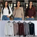 Swetry Damskie Polskie_ size uni_ paczka 10 szt_ mix kolor 9234098