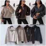 Swetry Damskie Polskie_ size uni_ paczka 8szt_ mix kolor 9234112
