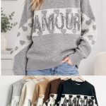 Swetry Damskie_ size uni_ paczka 12szt_ mix kolor 3404792
