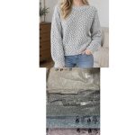 Swetry Damskie_ size uni_ paczka 12szt_ mix kolor 3404794