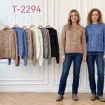 Swetry Damskie_ size uni_ paczka 12szt_ mix kolor 3404801