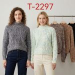 Swetry Damskie_ size uni_ paczka 12szt_ mix kolor 3404803