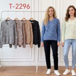 Swetry Damskie_ size uni_ paczka 12szt_ mix kolor 3404804